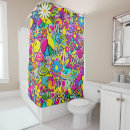 Search for funky shower curtains Vintage
