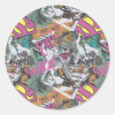 Search for comic pattern stickers Matrix