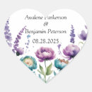 Search for purple and teal wedding stickers Turquoise