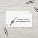 Search for firearms business cards Defense