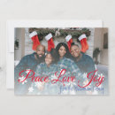 Search for peaceful christmas cards One photo