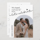 Search for then and now invitations Black and white