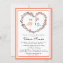 Search for love birds bridal shower invitations Vintage