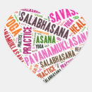 Search for asanas stickers Health