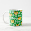 Search for tropical leaves pattern mugs Abstract