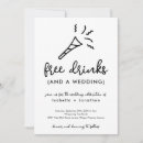 Search for free drink invitations Minimalist