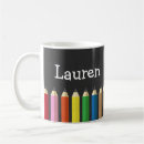 Search for pencil cup mugs Rainbow