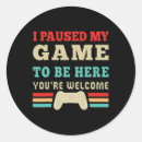 Search for gamming stickers Videogames