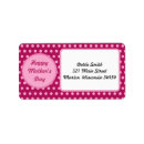 Search for happy mothers day return address labels Vintage