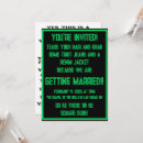 Search for neon green wedding invitations Elegant