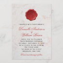 Search for wax seal invitations Minimalist