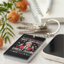 Search for ugly key rings Santa
