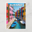 Search for burano italy postcards Venezia