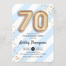 Search for blue balloon invitations For her