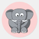 Search for cartoon elephant stickers Animals