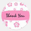 Search for pink floral flower stickers Hibiscus