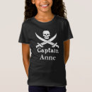 Search for pirate girls tshirts Skull and crossbones