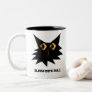 Search for cats rule mugs Black cat