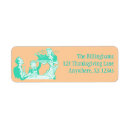 Search for thanksgiving turkey return address labels Retro