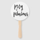 Search for 40th birthday favours Black