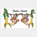 Search for thanks a bunch stickers Funny