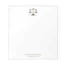 Search for lawyer notepads Judge