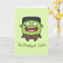 Search for frankenstein halloween cards Cute