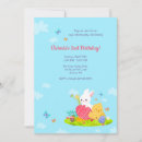 Search for easter birthday invitations Chick
