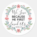 Search for god first stickers Floral