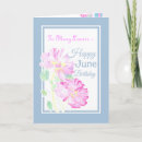 Search for soft floral birthday cards Feminine