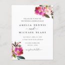 Search for watercolor floral wedding invitations Foliage