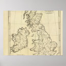 Search for british isles map posters England