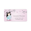 Search for blossoming labels Japan