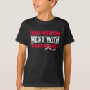 Search for brain aneurysm tshirts Warrior