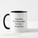 Search for funny morning quote mugs Black and white
