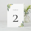 Search for dusty blue table cards Rustic