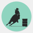 Search for barrel racer stickers Cowgirl