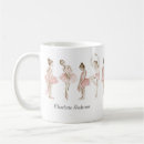 Search for pink dancer mugs Ballet