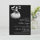 Search for dress bridal shower invitations Black and white