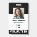 Search for volunteer id badges Black