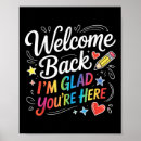 Search for welcome back posters Glad youre