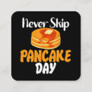 Search for pancake business cards Syrup