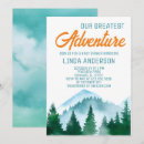 Search for greatest adventure invitations Rustic