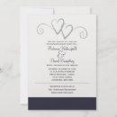 Search for silver heart invitations Trendy