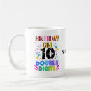 Search for digits mugs 10th birthday
