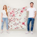 Search for japanese cherry blossom blankets Pink flowers