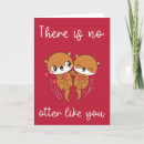 Search for otter valentines day cards Wife