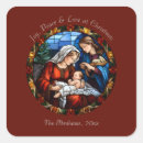Search for christmas stained glass stickers Baby jesus