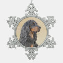 Search for gordon setter christmas tree decorations Puppy