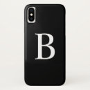 Search for black and white cases Initials